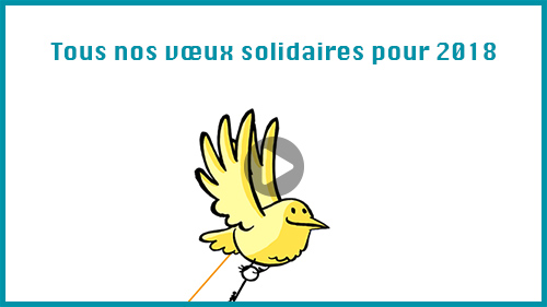 Tous nos voeux solidaires pour 2018 !