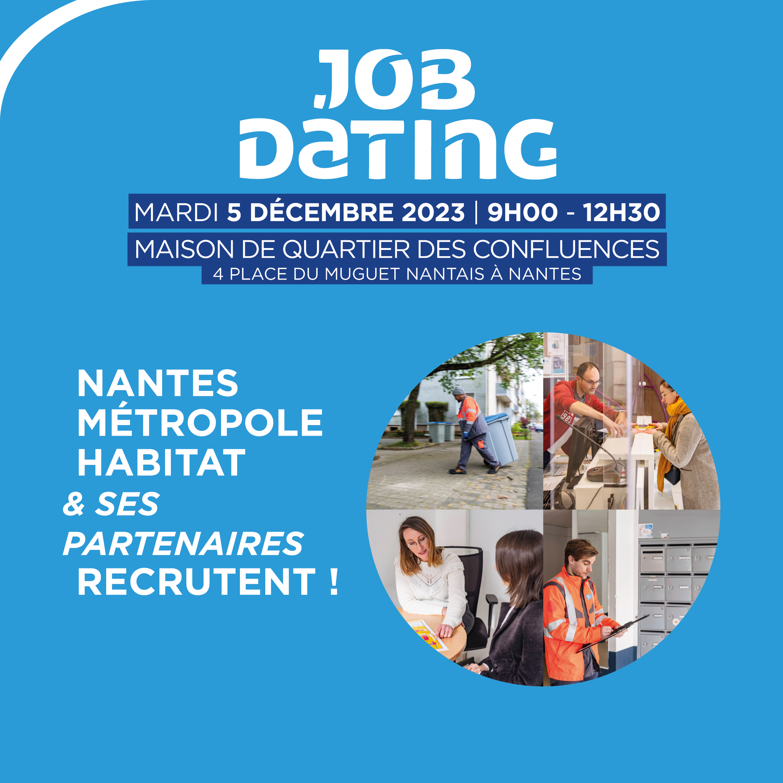 Job dating le 5 décembre