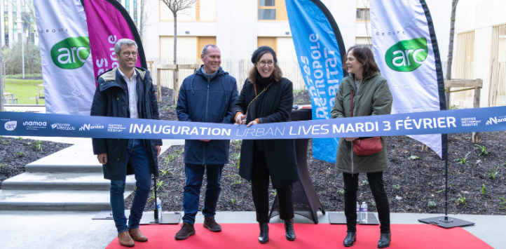 Inauguration de 51 logements sociaux à Nantes
