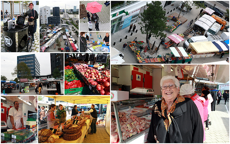 Jeudi 17 septembre 2015 - Ouverture du marché Rosa Parks à Malakoff