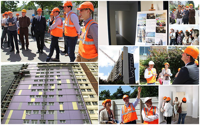 Semaine nationale des Hlm - Visite du Building Watteau